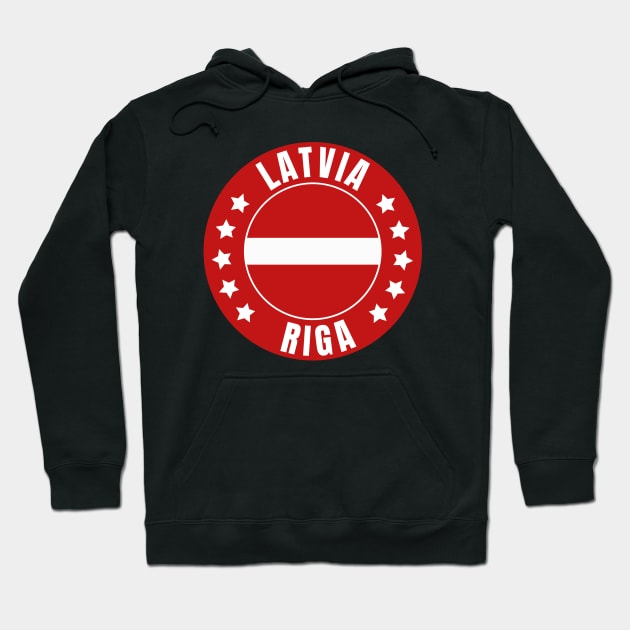 Riga Hoodie by footballomatic